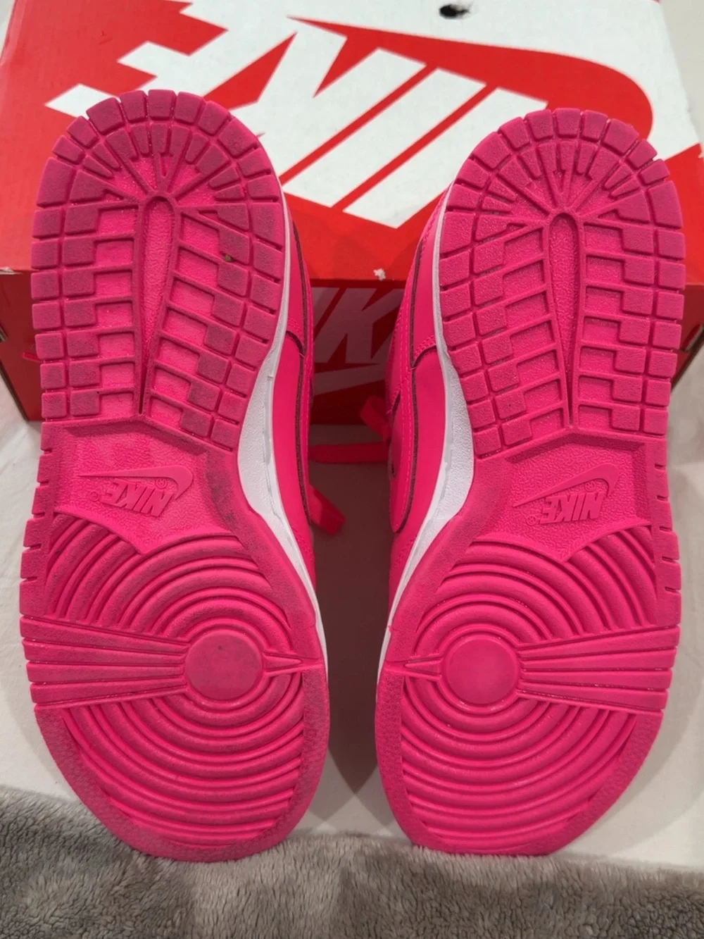 Nike Hot Pink Low- Dunk Sneakers